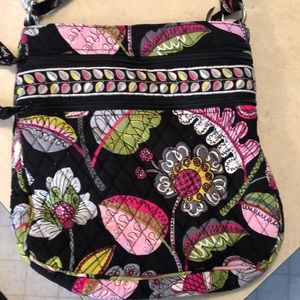 Vera Bradley Triple Zipper Handbag